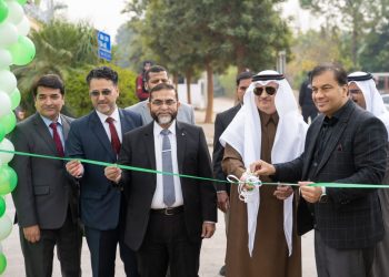 H.E. Nawaf bin Said Al-Malki Ambassador of Saudi Arabia and Chairman CDA, inaugurated the “Creative Art”