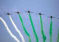 Spectacular flypast by PAF at opening match of ICC Champions Trophy