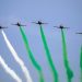 Spectacular flypast by PAF at opening match of ICC Champions Trophy