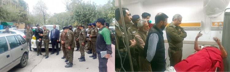 IG Punjab visited Mayo Hospital and Lahore High Court.
