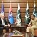 Deputy Minister of Defence of Hungary calls on CJCSC Sahir Shamshad Mirza