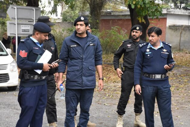 DIG Tariq reviews security arrangements across city