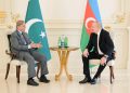 Muhammad Shehbaz Sharif holds meeting with the President of Azerbaijan H.E. Ilham Aliyev during official visit to Baku, Azerbaijan