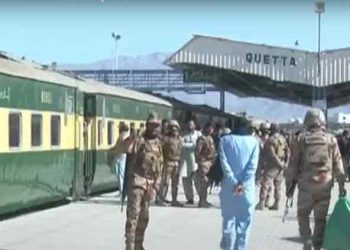 Jaffar Express off to return journey from Quetta amid tight security