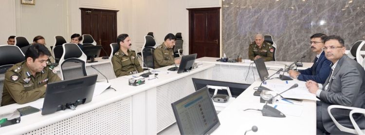 Central Police Office: IG Punjab Dr. Usman Anwar chaired an anti-Crime Review Meeting