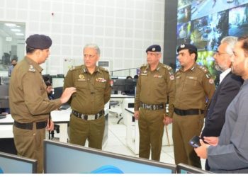 IG Punjab Dr. Usman Anwar visited Safe City Rawalpindi, reviewed the command and control room of Safe City,