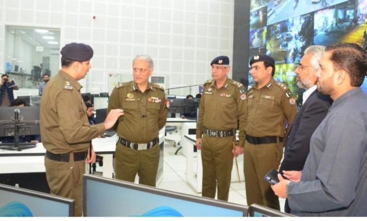 IG Punjab Dr. Usman Anwar visited Safe City Rawalpindi, reviewed the command and control room of Safe City,
