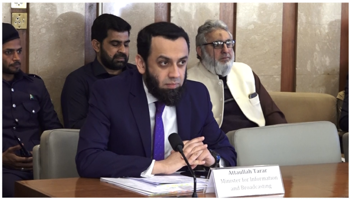 Attaullah Tarar vows to continue efforts to transform national broadcaster PTV