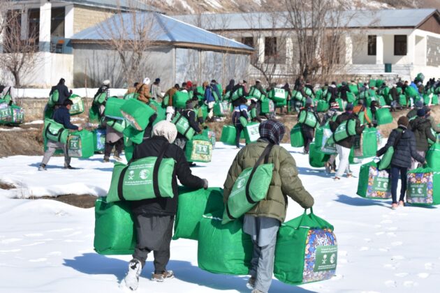 KSrelief distributes 50,000 winter kits across Pakistan, aiding over 337,000 people
