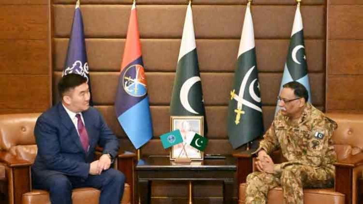 SCO key official meets CJCSC Gen Sahir Shamshad Mirza