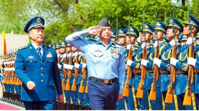 Air Chief Zaheer Sidhu calls on Chinese National Defence Minister,  Commander PLAAF
