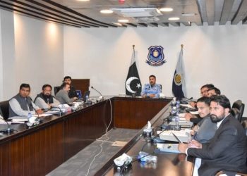 Important meeting chaired by MD National Police Foundation Syed Ali Nasir Rizvi