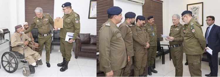 Central Police Office: IG Punjab Dr. Usman Anwar met with police employees and their families.