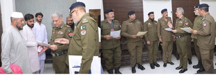 IG Punjab  Met Police Employees and Their Families