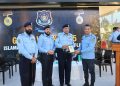 Farewell ceremony in honor of DSP Sajjad Hussain Shah and Inspector Muhammad Bota
