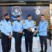 Farewell ceremony in honor of DSP Sajjad Hussain Shah and Inspector Muhammad Bota