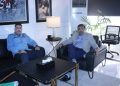 Syed Ali Nasir Rizvi visited the National Vocational and Technical Training Commission