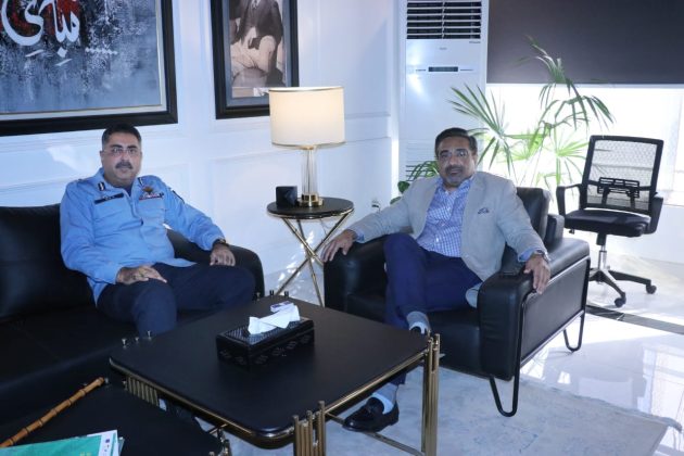 Syed Ali Nasir Rizvi visited the National Vocational and Technical Training Commission