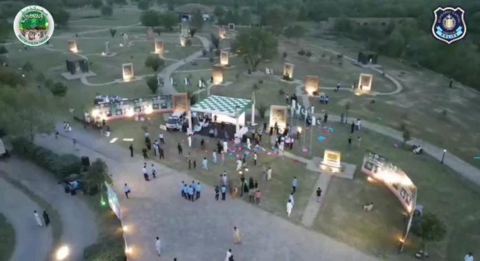Youm-e-Tashakur celebrated by ICT Police at F-9 park