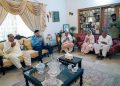 Air chief visits residence of martyred Squadron Leader Usman Yousaf for condolence