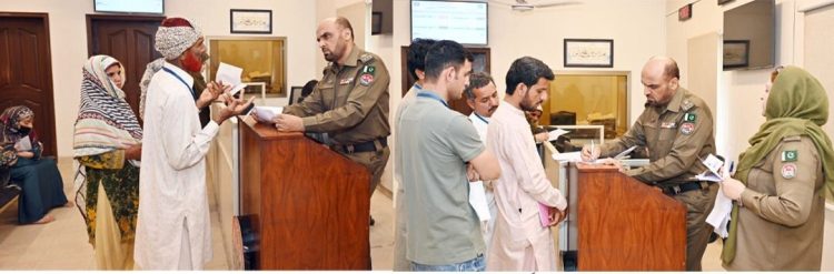 Daily Open Court being held at Central Police Office