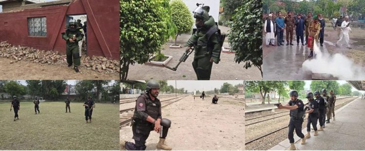 Punjab Police’s mock exercises Continue across the Province