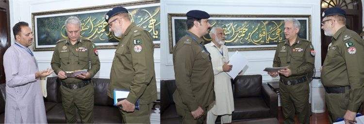 Central Police Office: IG Punjab  met with police employees and their families