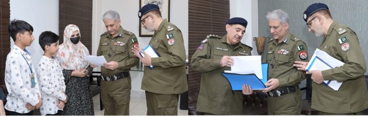 IG Punjab  met with Police Employees and Their Families