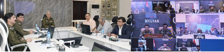 IG Punjab  chaired an important meeting regarding performance of CCD Multan and Sahiwal Regions
