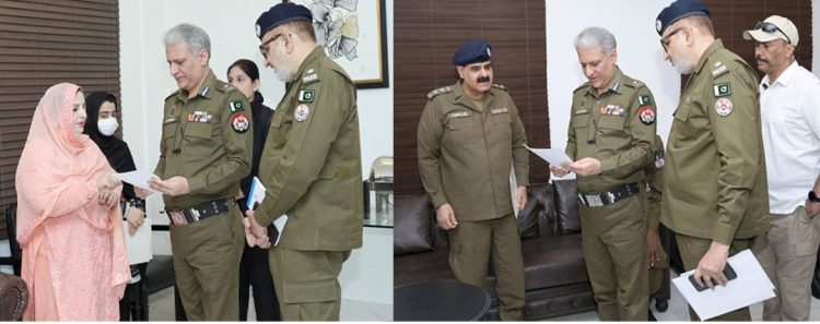 Central Police Office: IG Punjab met with Police employees and their families