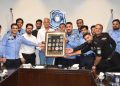 A dignified ceremony was held on the retirement of SP Rukhsar Mehdi