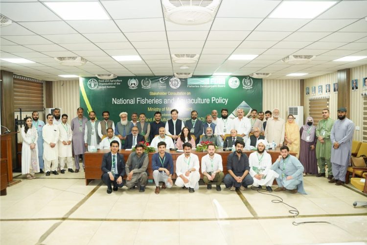 Stakeholder consultation on draft national fisheries and aquaculture policy 2025–2035 held in Peshawar