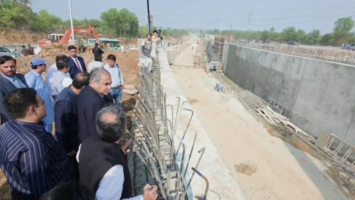 Jinnah Square Murree Road underpass nearing completion: Mohsin Naqvi orders 100% completion