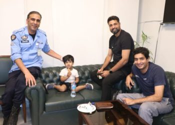 ICT Police rescue 3-year Azlan, arrest female kidnapper from Centaurus Mall