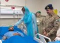 CM Maryam visits CMH to inquire after the Ghazis