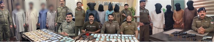 Punjab Police Actively Engaged Against Organized Gangs Across the Province