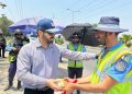 Top Police brass visits checkpoints, lauds dedication of on-duty officers