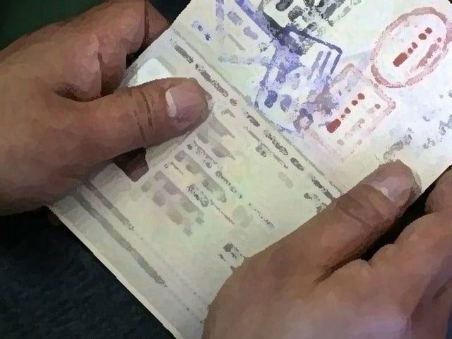 Fake visa travellers face action