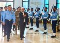 President visits AHQ to boost PAF morale on resounding success against Indian aggression