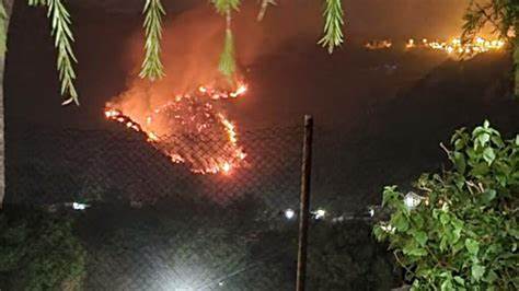 Fire breaks out in Margalla Hills, ICT admin issues ban on barbecue, bonfires