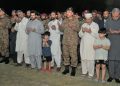 Funeral prayer of Major Moiz Abbas Shah offered at Chaklala Garrison