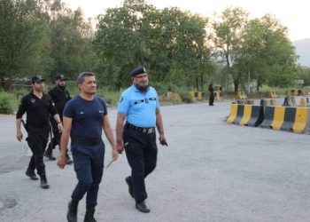 DIG Raza reviews security measures at diplomatic enclave