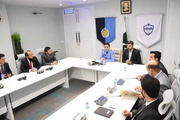 Mid-Career management course delegation visits Safe City Islamabad