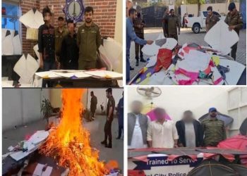 Elimination of Metallic String and Kite Flying: Punjab Police in Action Across the Province