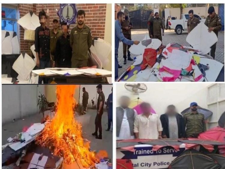 Elimination of Metallic String and Kite Flying: Punjab Police in Action Across the Province
