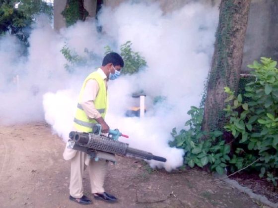 CDA conducts anti-dengue spray at NPC