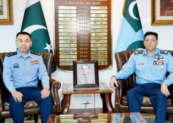 Chinese high level defence delegation calls on Air Chief Marshal