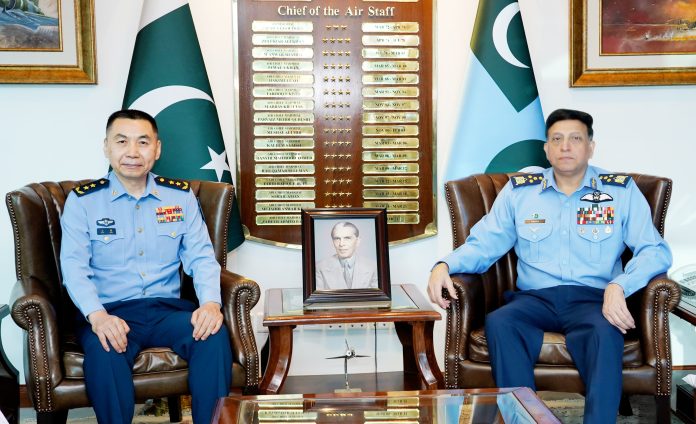 Chinese high level defence delegation calls on Air Chief Marshal