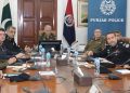 IG Punjab Dr. Usman Anwar chaired Follow-up meeting.