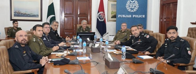 IG Punjab Dr. Usman Anwar chaired Follow-up meeting.
